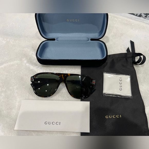 NIB Havana Gucci Sunglasses - Picture 7 of 9